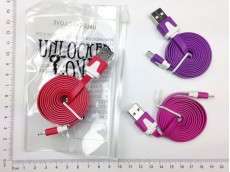Cable USB Lightning liso iPhone 5-6